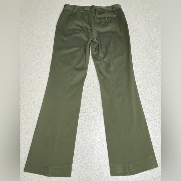 Lauren Ralph Lauren Green Adelle Pants Size 6 - Picture 2 of 8